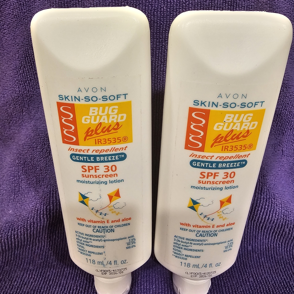 Avon Skin So Soft Bug Guard Gentle Breeze IR3535 Lotion